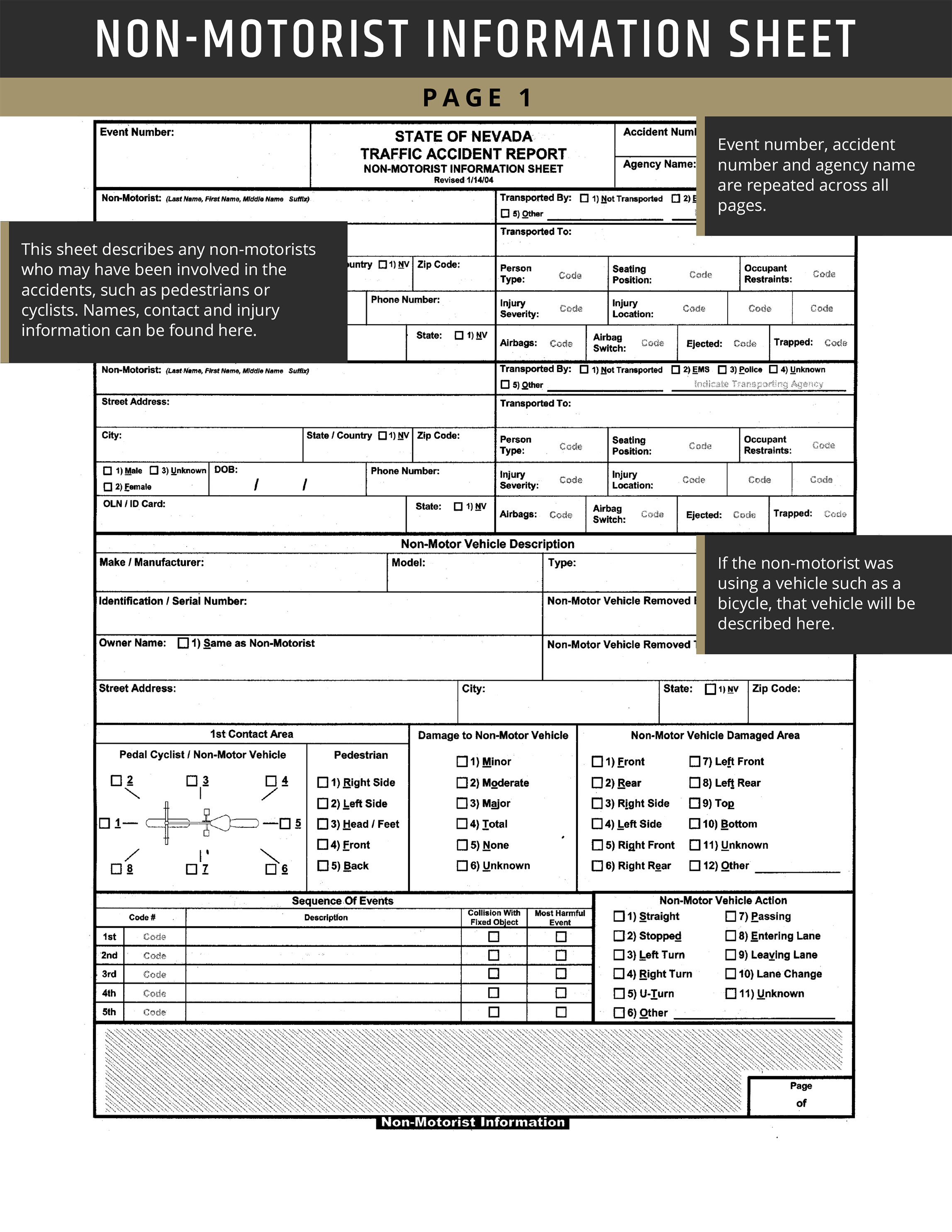 Nevada Accident Report page 5