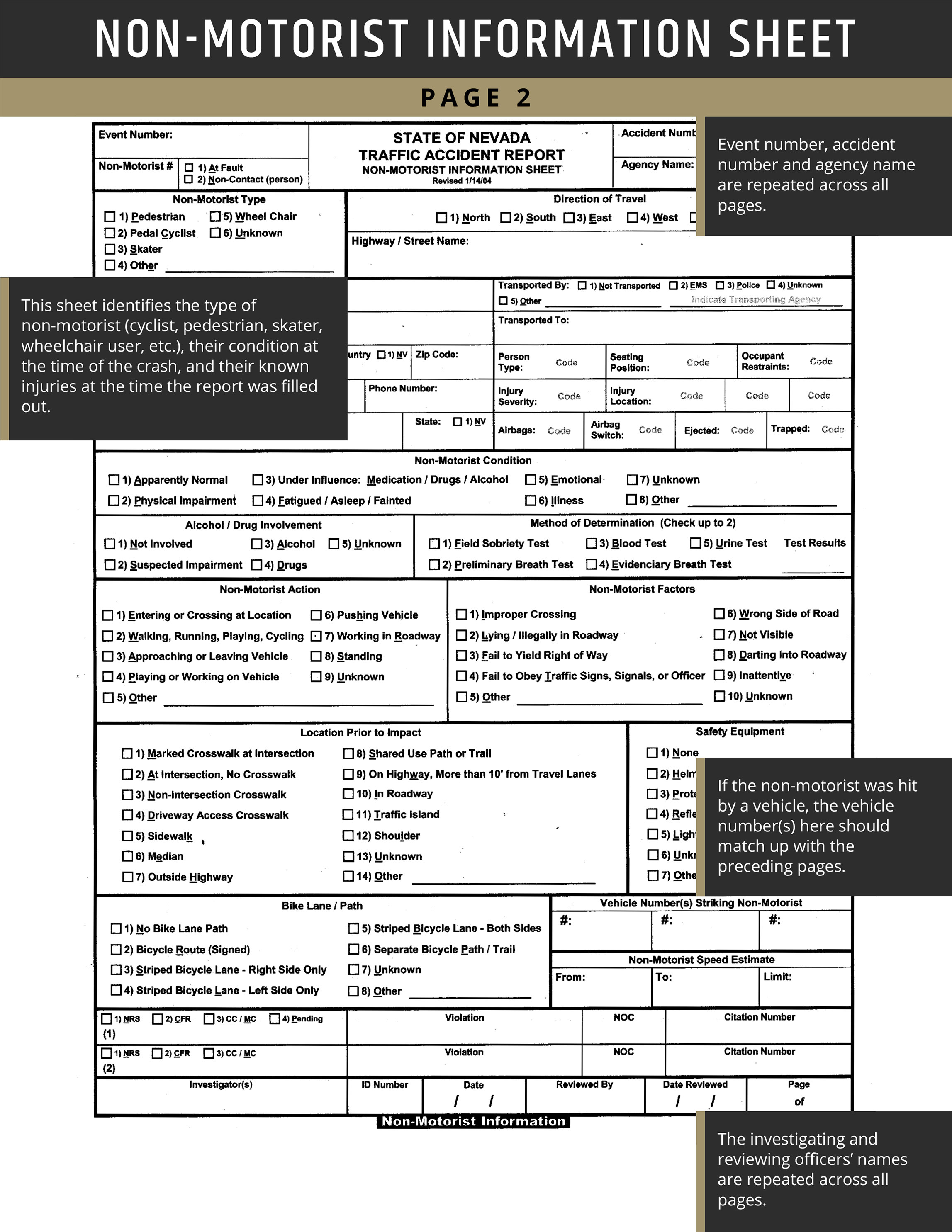 Nevada Accident Report page 6